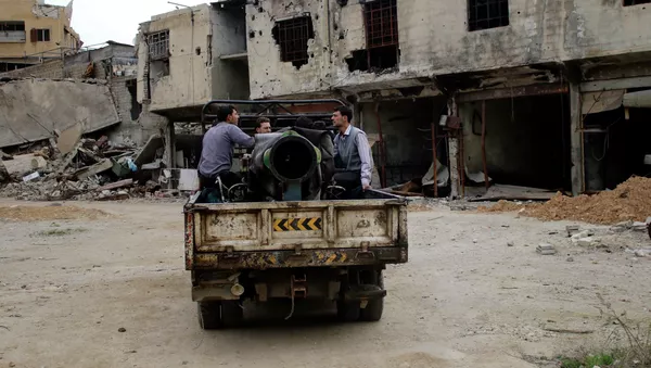 Combatientes rebeldes del Ejército Libre de Siria - Sputnik Mundo