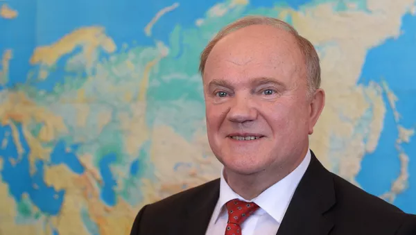 Líder del partido comunista ruso, KPRF, Guennadi Ziugánov - Sputnik Mundo