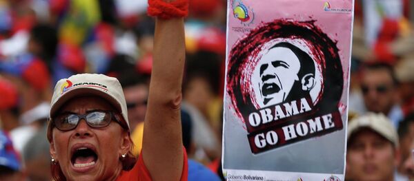 Marcha de protesta en Venezuela - Sputnik Mundo