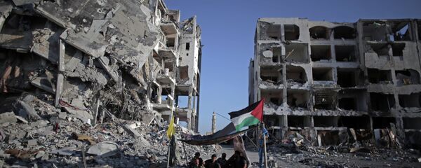 Situación en la Franja de Gaza - Sputnik Mundo