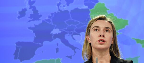 Federica Mogherini, jefa de la diplomacia europea - Sputnik Mundo