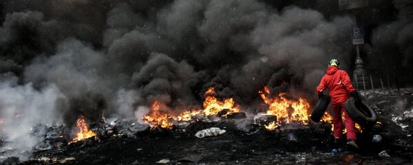 Protestas en la Plaza de la Independencia - Sputnik Mundo