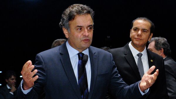 Aécio Neves, senador brasileño (archivo) - Sputnik Mundo