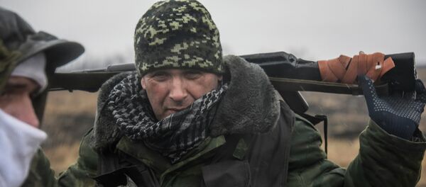 Milicianos de la RPD cerca de Debáltsevo - Sputnik Mundo