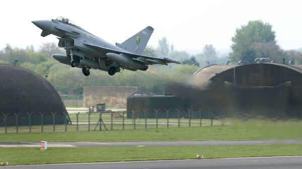 Britain's Royal Air Force Typhoon - Sputnik Mundo