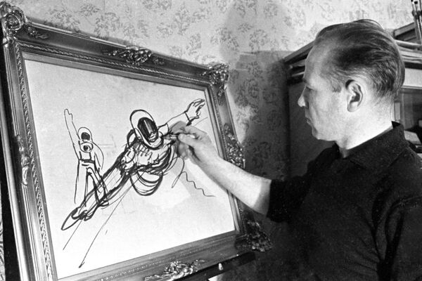 El cosmonauta Alexéi Leónov y los 23 minutos que entraron en la historia - Sputnik Mundo