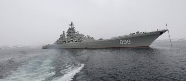 El crucero nuclear Piotr Veliki (Pedro el Grande) El crucero nuclear Piotr Veliki (Pedro el Grande) - Sputnik Mundo