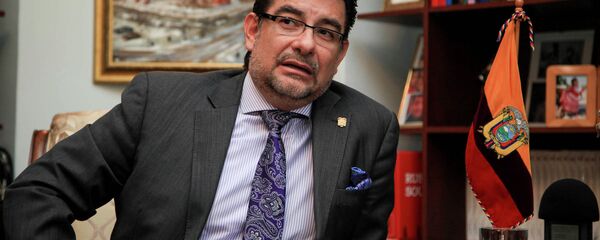 Patricio Chávez Zavala, embajador de la República de Ecuador ante la Federación de Rusia - Sputnik Mundo