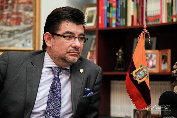 Patricio Chávez Zavala, embajador de la República de Ecuador ante la Federación de Rusia - Sputnik Mundo