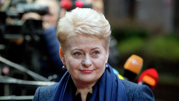 Dalia Grybauskaite, presidenta de Lituania - Sputnik Mundo