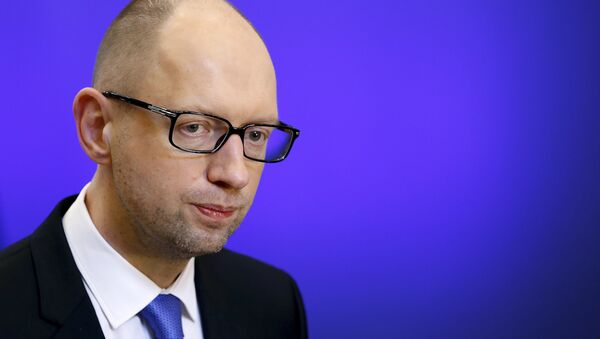 Arseni Yatseniuk, primer ministro de Ucrania - Sputnik Mundo