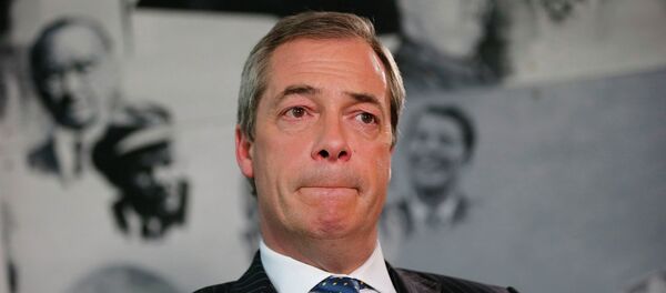 UK Independence Party (UKIP) leader Nigel Farage - Sputnik Mundo