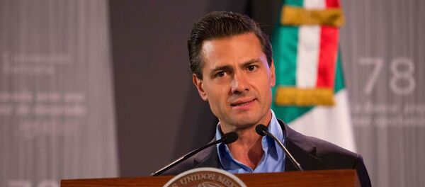 Enrique Peña, presidente de México - Sputnik Mundo