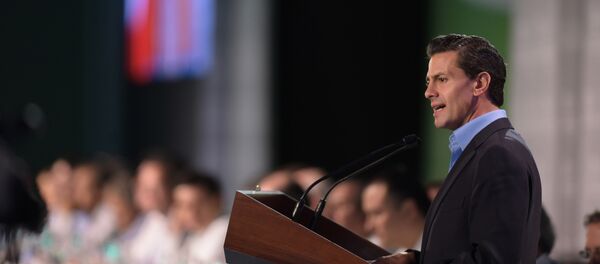 Enrique Peña, presidente de México - Sputnik Mundo