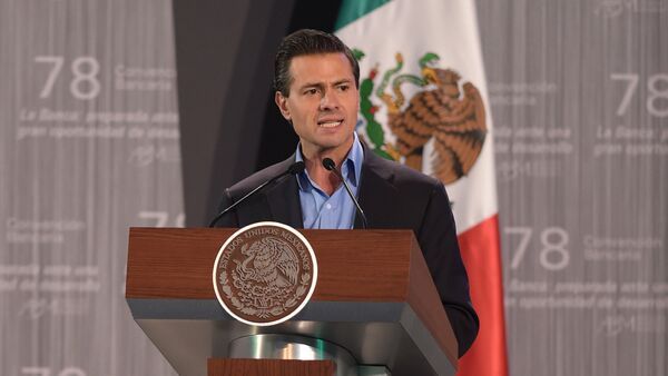 Enrique Peña, presidente de México - Sputnik Mundo