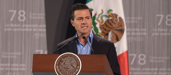 Enrique Peña, presidente de México - Sputnik Mundo