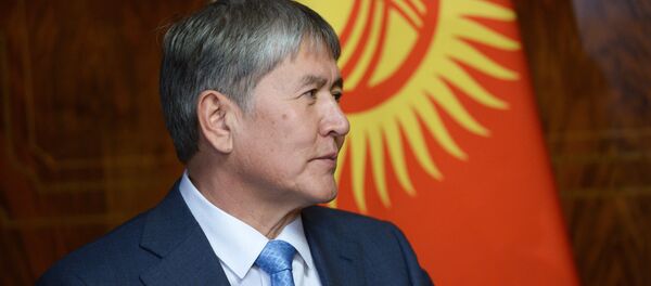 Almazbek Atambáev, presidente de Kirguistán - Sputnik Mundo