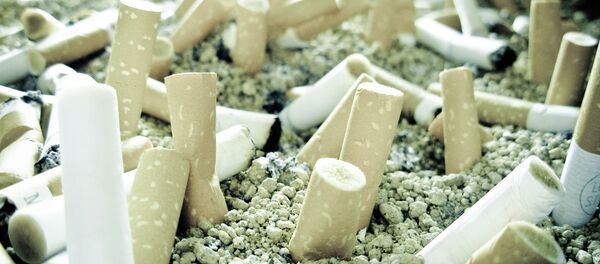 Colillas de cigarrillos - Sputnik Mundo