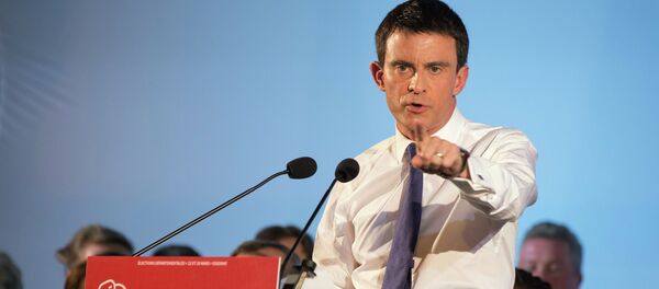 Manuel Valls, primer ministro de Francia - Sputnik Mundo