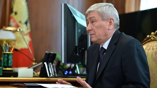 Yuri Chijanchin, director del servicio federal de vigilancia financiera, Rosfinmonitoring - Sputnik Mundo