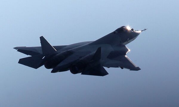 Caza ruso de la quinta generación T-50 - Sputnik Mundo