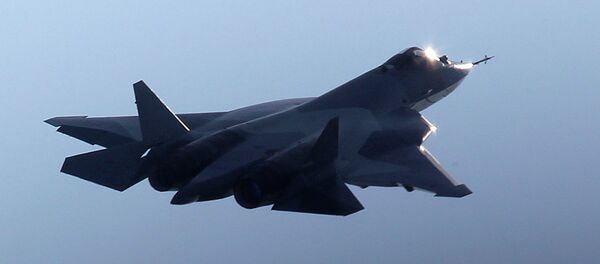 Caza ruso T-50 - Sputnik Mundo