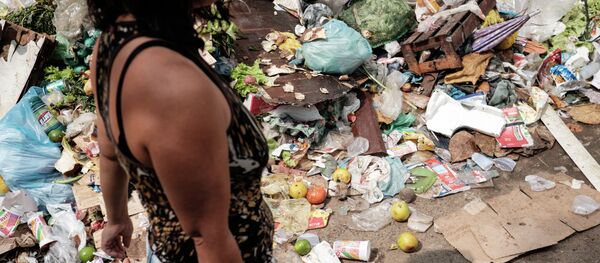 Las inundaciones y la huelga de trabajadores de la limpieza afectan a Río de Janeiro - Sputnik Mundo