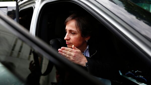 Carmen Aristegui - Sputnik Mundo