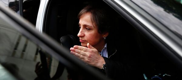 Periodista mexicana Carmen Aristegui - Sputnik Mundo