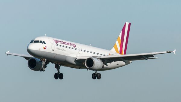 Airbus A320 de compañía Germanwings - Sputnik Mundo