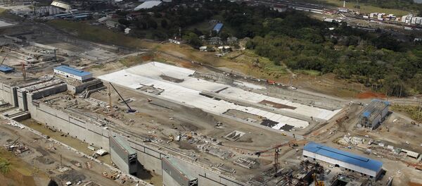 Construcción del Nuevo Canal Interoceánico Construcción del Nuevo Canal Interoceánico - Sputnik Mundo