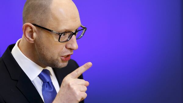 Arseni Yatseniuk, primer ministro de Ucrania - Sputnik Mundo