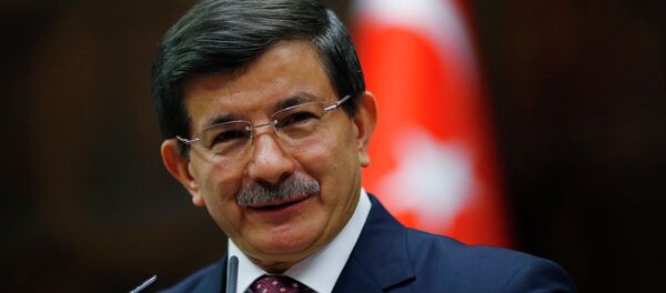 Ahmet Davutoglu, primer ministro de Turquía - Sputnik Mundo