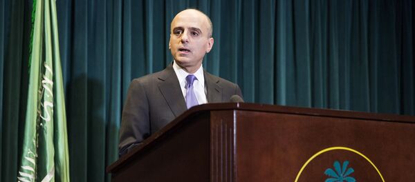Saudi Ambassador to the United States Adel Al-Jubeir announces Saudi Arabia has carried out air strikes in Yemen against the Houthi militias who have seized control of the nation, during a news conference in Washington March 25, 2015. - Sputnik Mundo