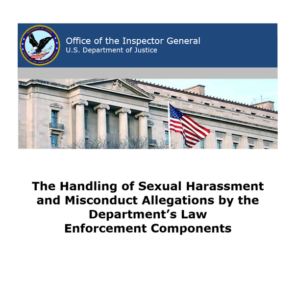 The Handling of Sexual Harassment and Misconduct Allegations by the Department's Law Enforcement Agents - Sputnik Mundo
