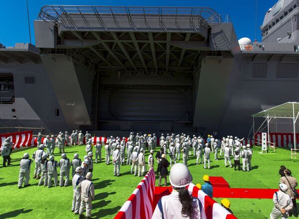 Portahelicópteros Izumo, el gigante de la Armada japonesa - Sputnik Mundo
