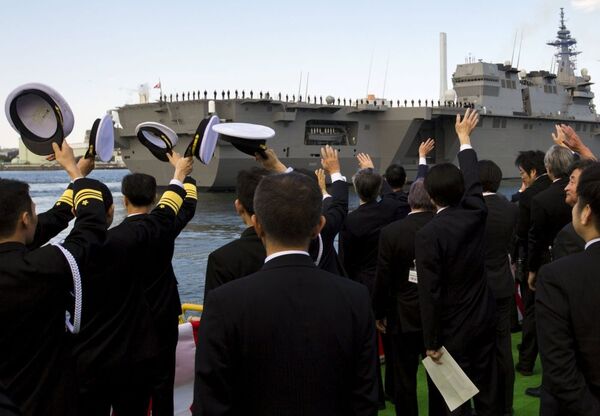 Portahelicópteros Izumo, el gigante de la Armada japonesa - Sputnik Mundo