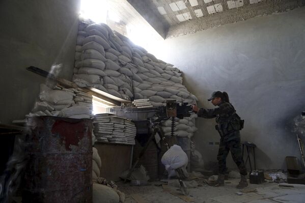 Las guerreras de Asad - Sputnik Mundo