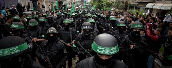 Militantes de Hamás - Sputnik Mundo