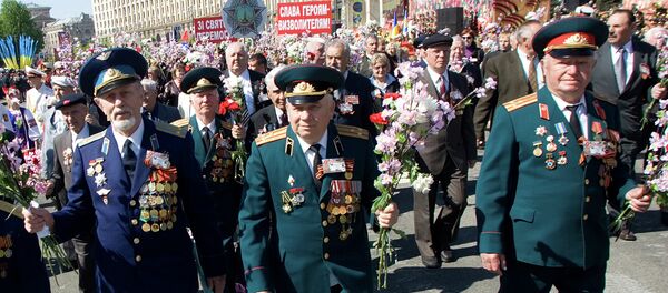 Celebración del Día de la Victoria en Kiev (Archivo) - Sputnik Mundo