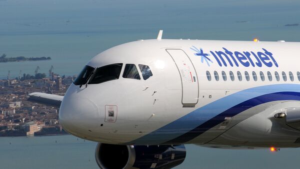 SSJ100 for Interjet - Sputnik Mundo