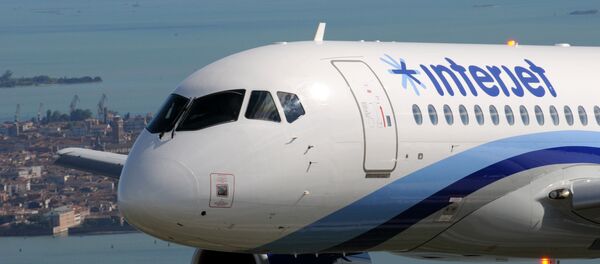 SSJ100 for Interjet - Sputnik Mundo