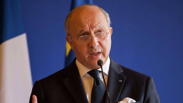 Laurent Fabius, ministro de Asuntos Exteriores de Francia - Sputnik Mundo