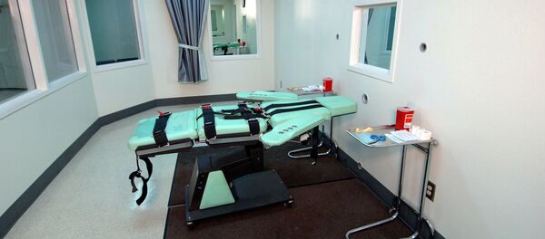 La cámara de ejecución de la Prisión Estatal de San Quentin (California) - Sputnik Mundo