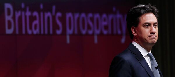 Ed Miliband, líder del Partido Laborista - Sputnik Mundo