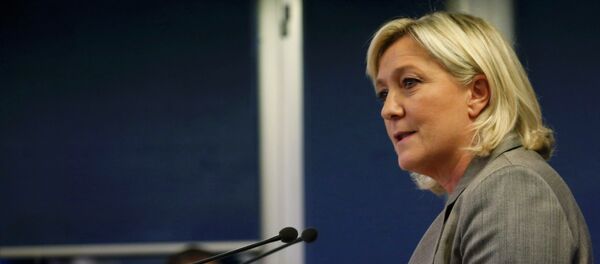 Marine Le Pen, presidenta del Frente Nacional - Sputnik Mundo