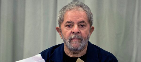 Former Brazilian President (2003-2011) Luiz Inacio Lula da Silva at the meeting with the Workers' Party (PT) members in Sao Paulo - Sputnik Mundo