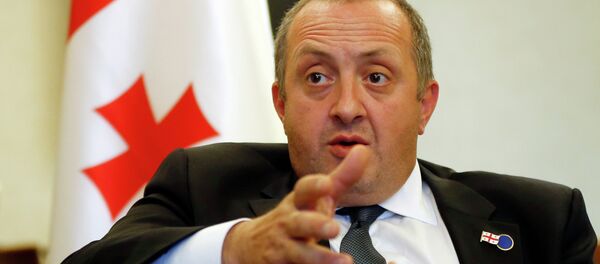 Gueorgui Margvelashvili, presidente de Georgia - Sputnik Mundo