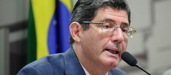 Joaquim Levy, ministro de Hacienda de Brasil - Sputnik Mundo