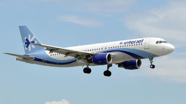 Interjet Airbus A320 - Sputnik Mundo